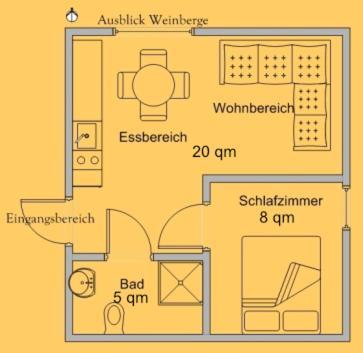 라데보일 Weingut Haus Steinbach 빌라 객실 사진